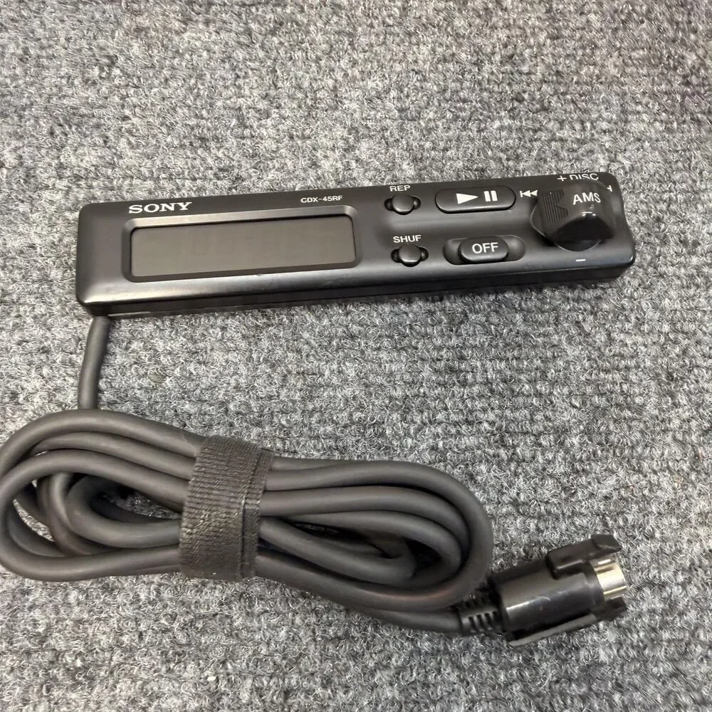Sony CD Remote Commander Black CDX-45RF Car Audio Wired Controller Unit